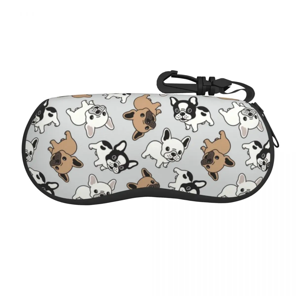 

Custom Frenchie French Bulldog Glasses Case Fashion Dogs Lover Shell Eyeglasses Case Sunglasses Box