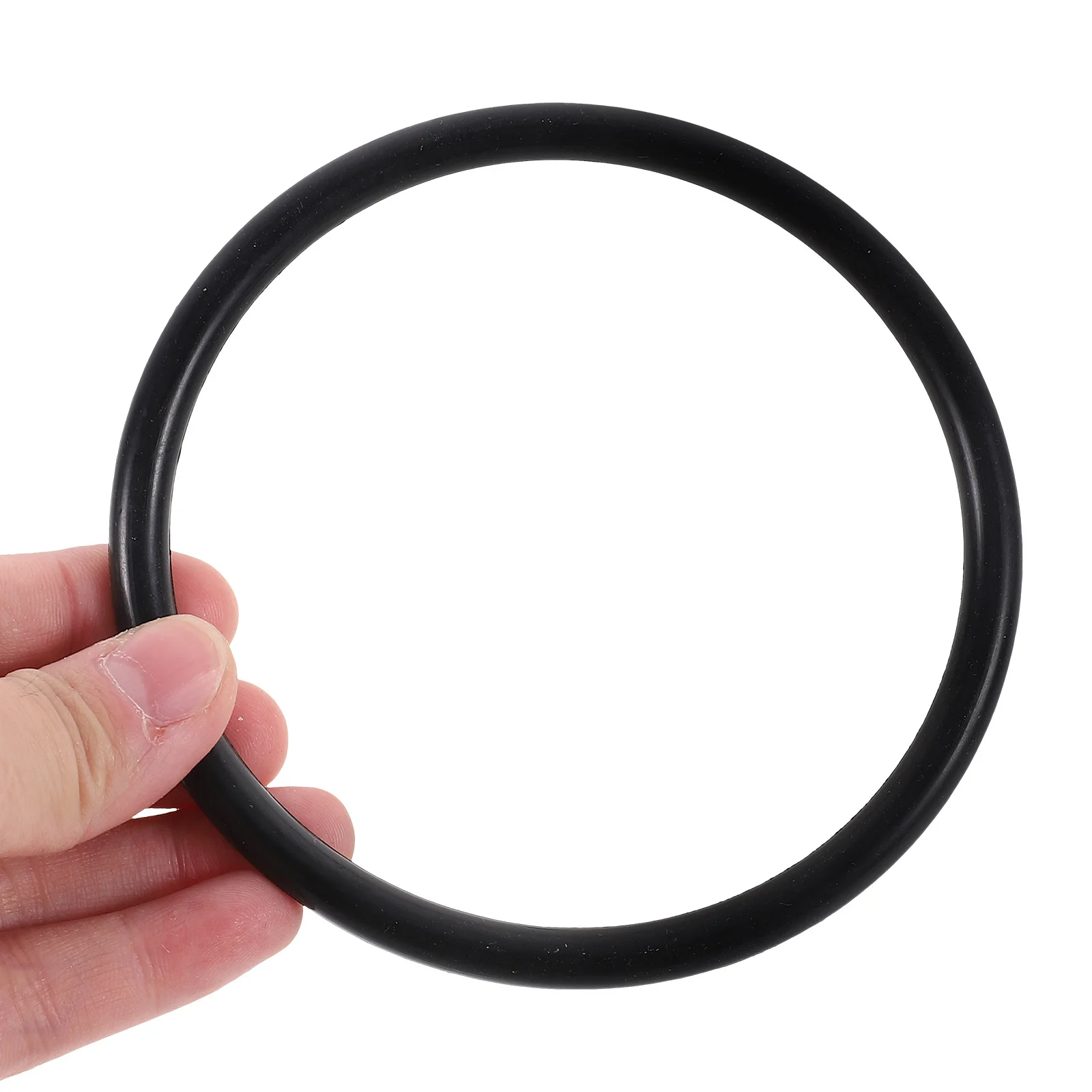 

3Pcs Sound Bowl Rubber Rings Lightweight Singing Bowl Parts Stable Performance Black Ring Cushion Buddhist Instruments Cushions