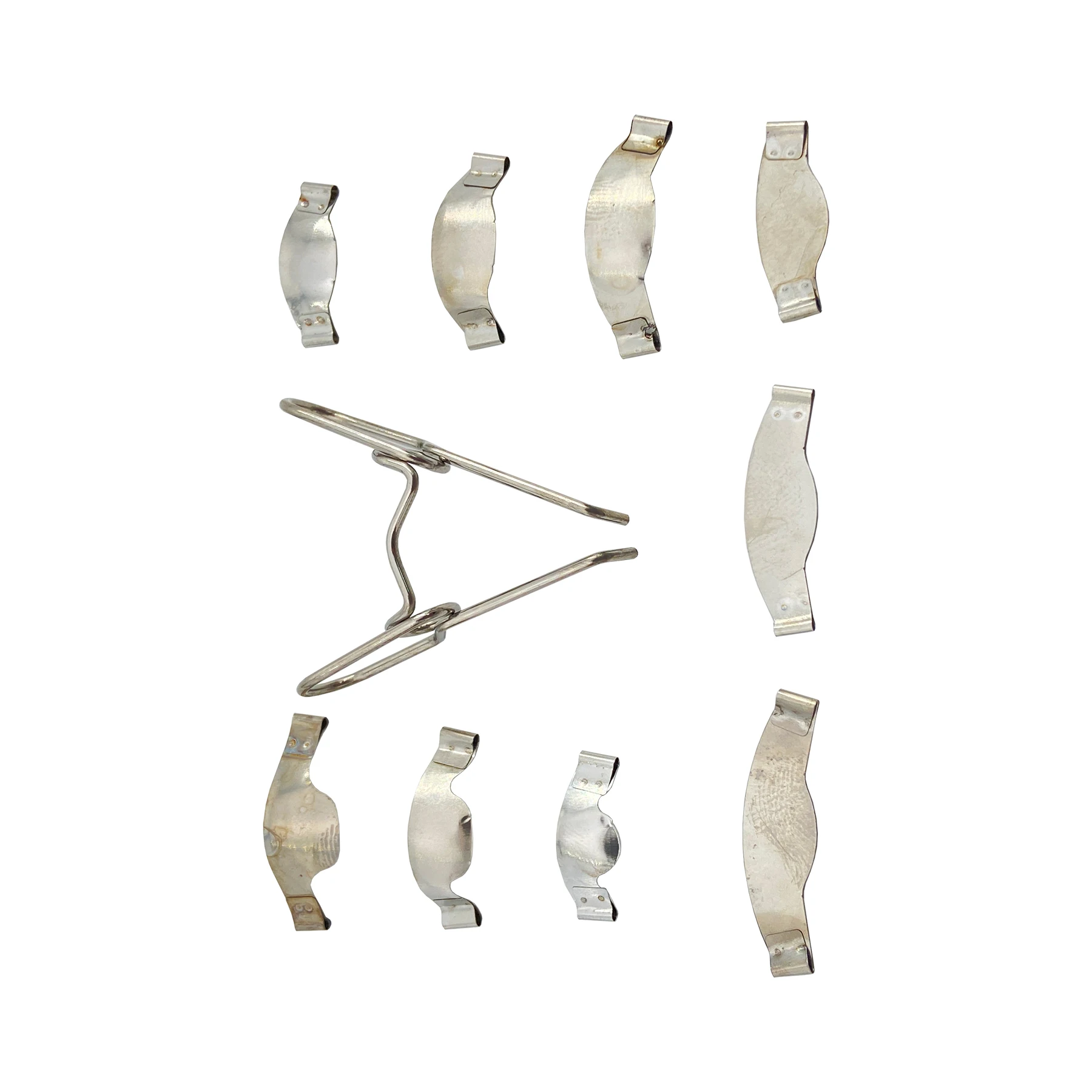 DRAGON DENT No.1330 matrici metalliche sagomate sezionali dentali con Clip a molla Kit universale per strumenti di sostituzione dei denti del dentista