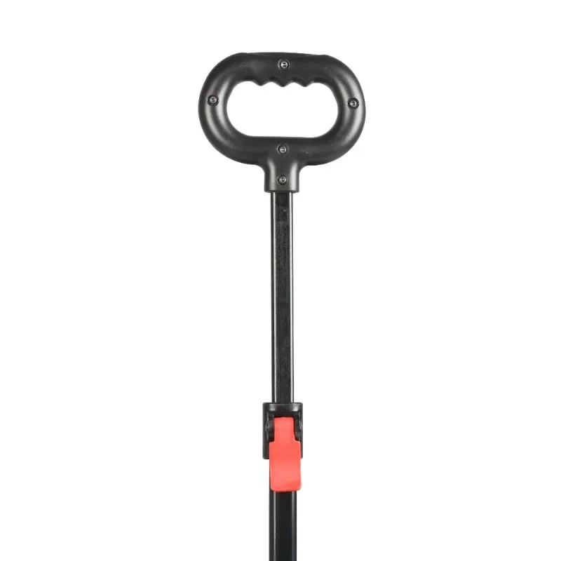 Ozark Trail 多目的ビッグバケットカート、ブラックワゴン、高さ24インチ伸縮ハンドルコンパクトストレージ十分なストレージ