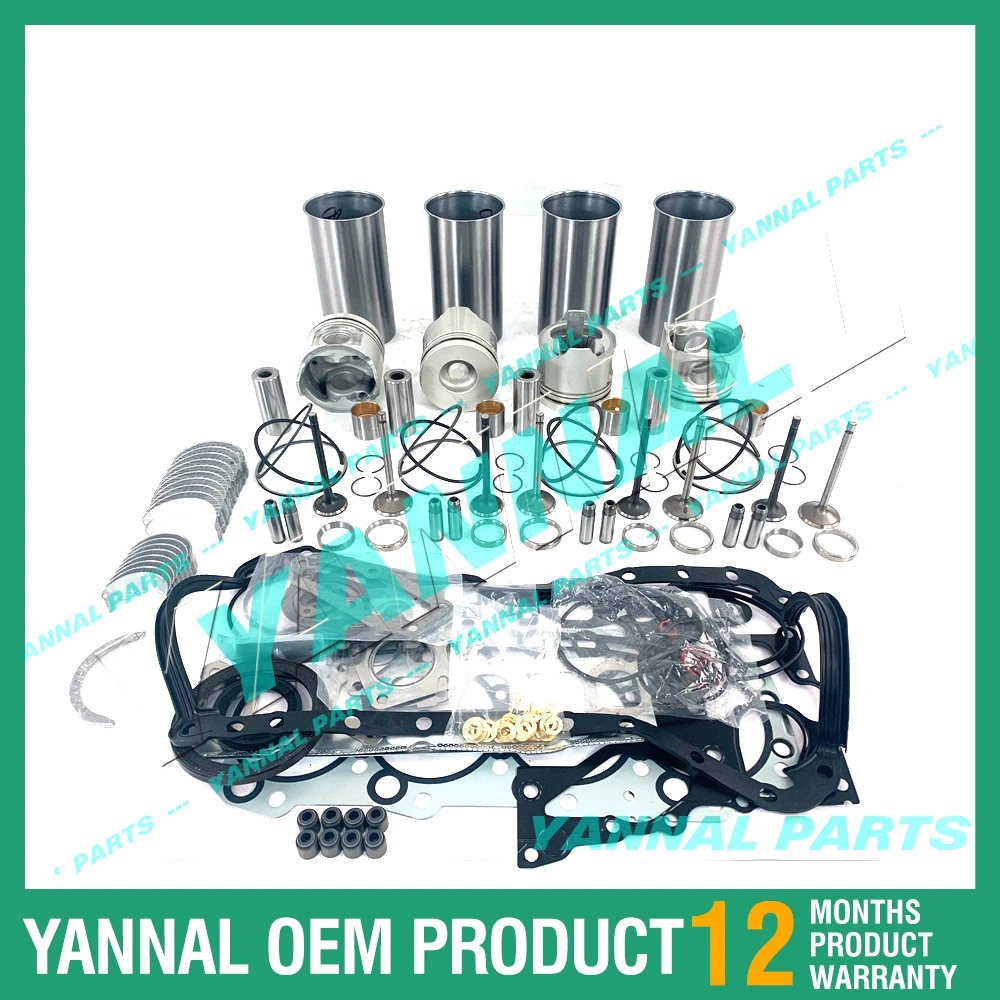 

For Isuzu 4JH1 4JH1-TC 3L 3.0L Rodeo 2002- Engine Overhaul Rebuild Kit