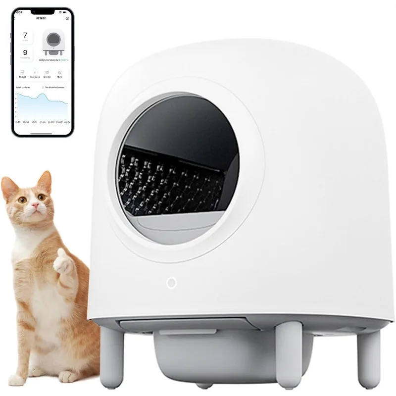 Self Cleaning Cat Litter Box - The Game Changer for Cat Owners, Latest Model Automatic Cat Litter Box