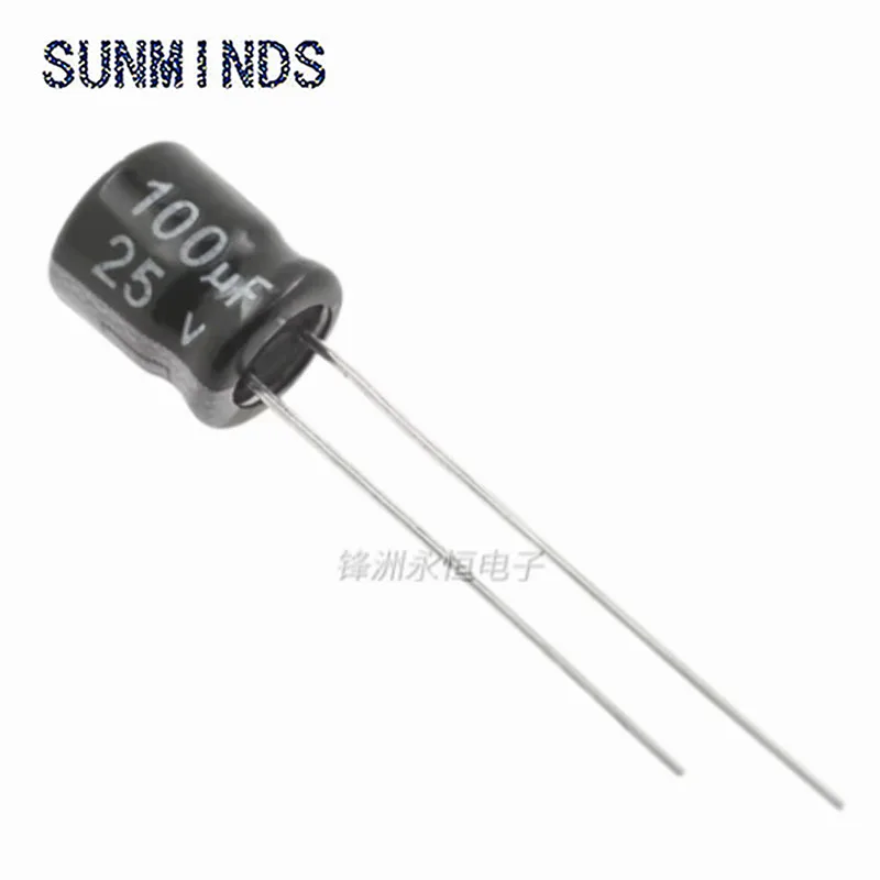 5-50PCS  Electrolytic Capacitance  25V 10/22/33/47/100/220/330/470uF 680/1000/2200/3300/4700/6800/10000uF