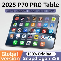 2024 Tablets Android Original Xioami P70 PRO Tablet 16GB+1T 20000mAh 12 inch HD 4K Android 14 10 Core WIFI Network Tablet PC