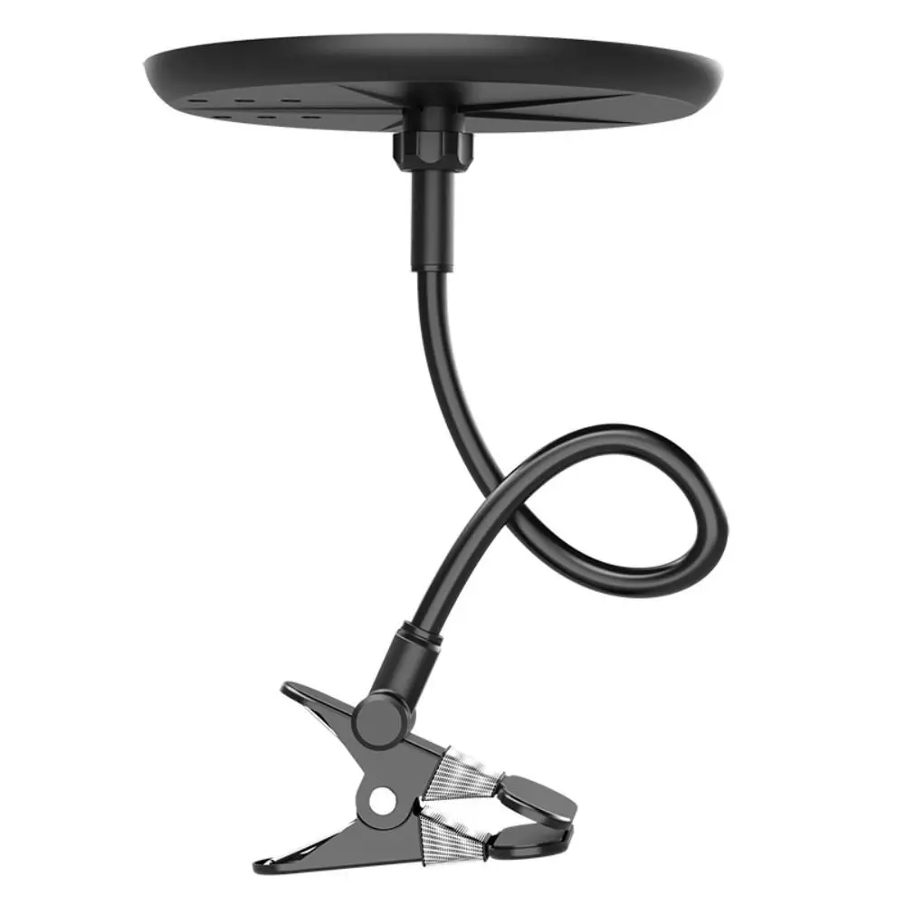 with Clamp Car Cup Holder Tray 360° Swivel Arm Adjustable Car Swivel Tray Rotatable Stretchable Car Tray Table Dining Table