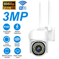 3MP WIFI Camera Smart Home 1080P HD Security Camera Auto Tracking Network Wireless Surveillance Night Vision WiFi IP Camera