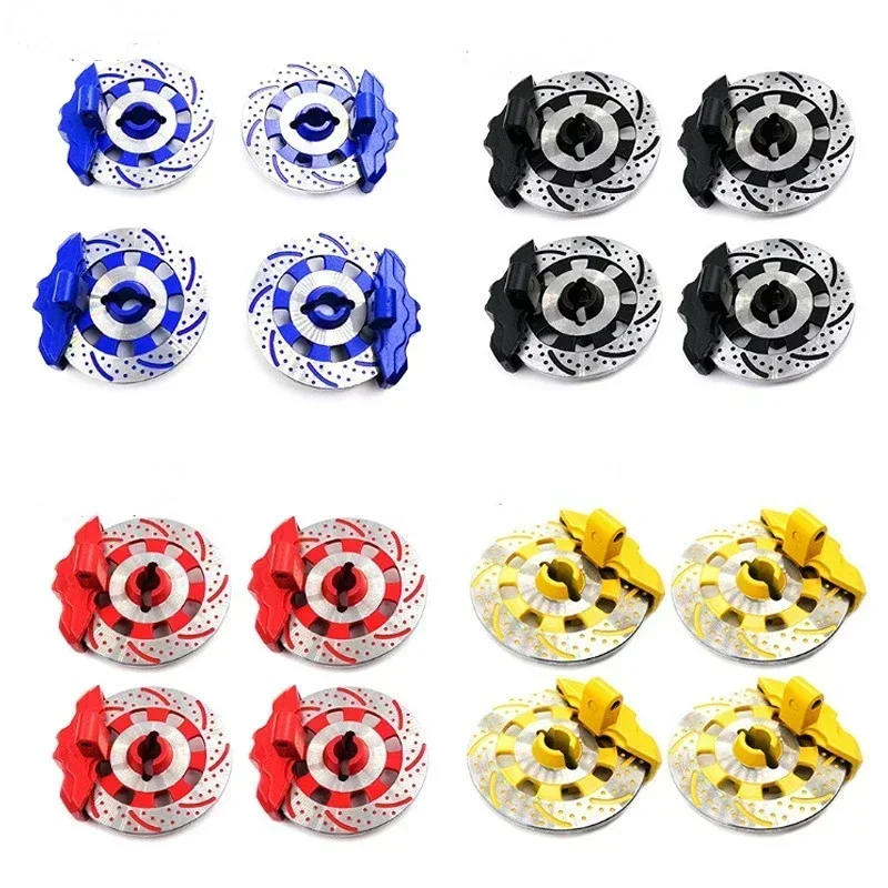 

4PCS Aluminium Alloy Mental Brake Disc Drive Hub for 1/7 Traxxas Unlimited Desert Racer UDR 8569 RC Car Accessories