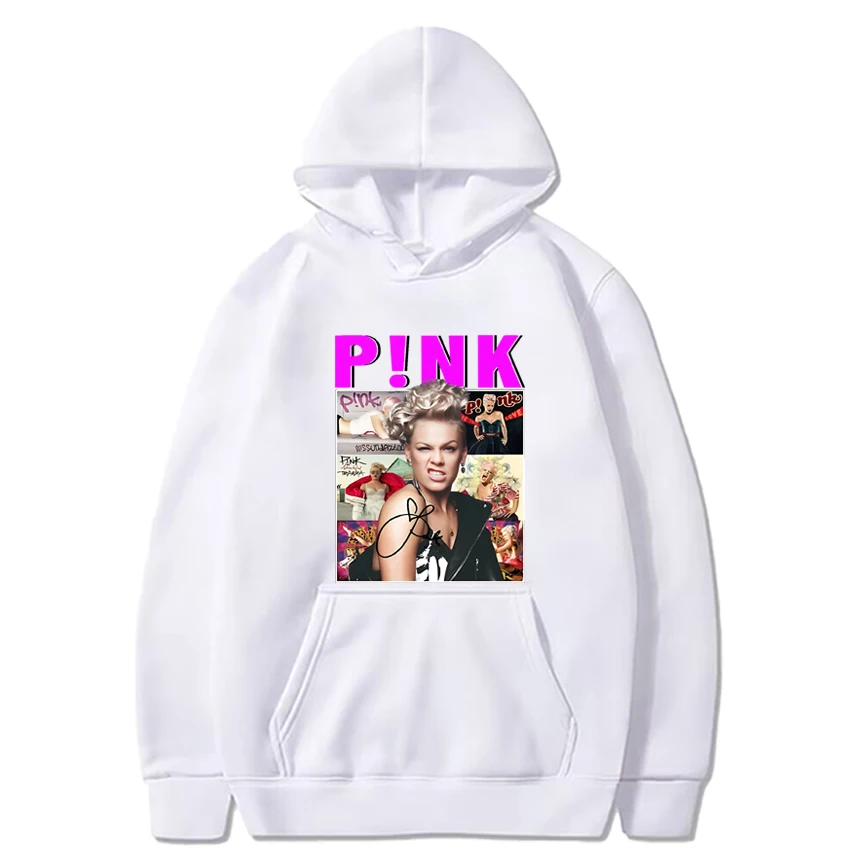 Hot sale P!nk Pink Trustfall Tour 2024 Graphic Hoodie Men Women Fashion Y2k Casual Sweatshirt Unisex Fleece Long sleeve pullover