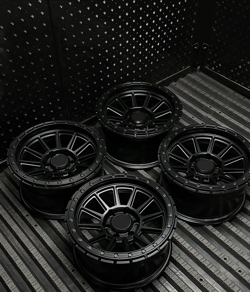 Off Road Car Rim Wheel Fitments Wheels 20 18 17 Inch Customize Rim Deep Lip Real Beadlock Passenger Wheels