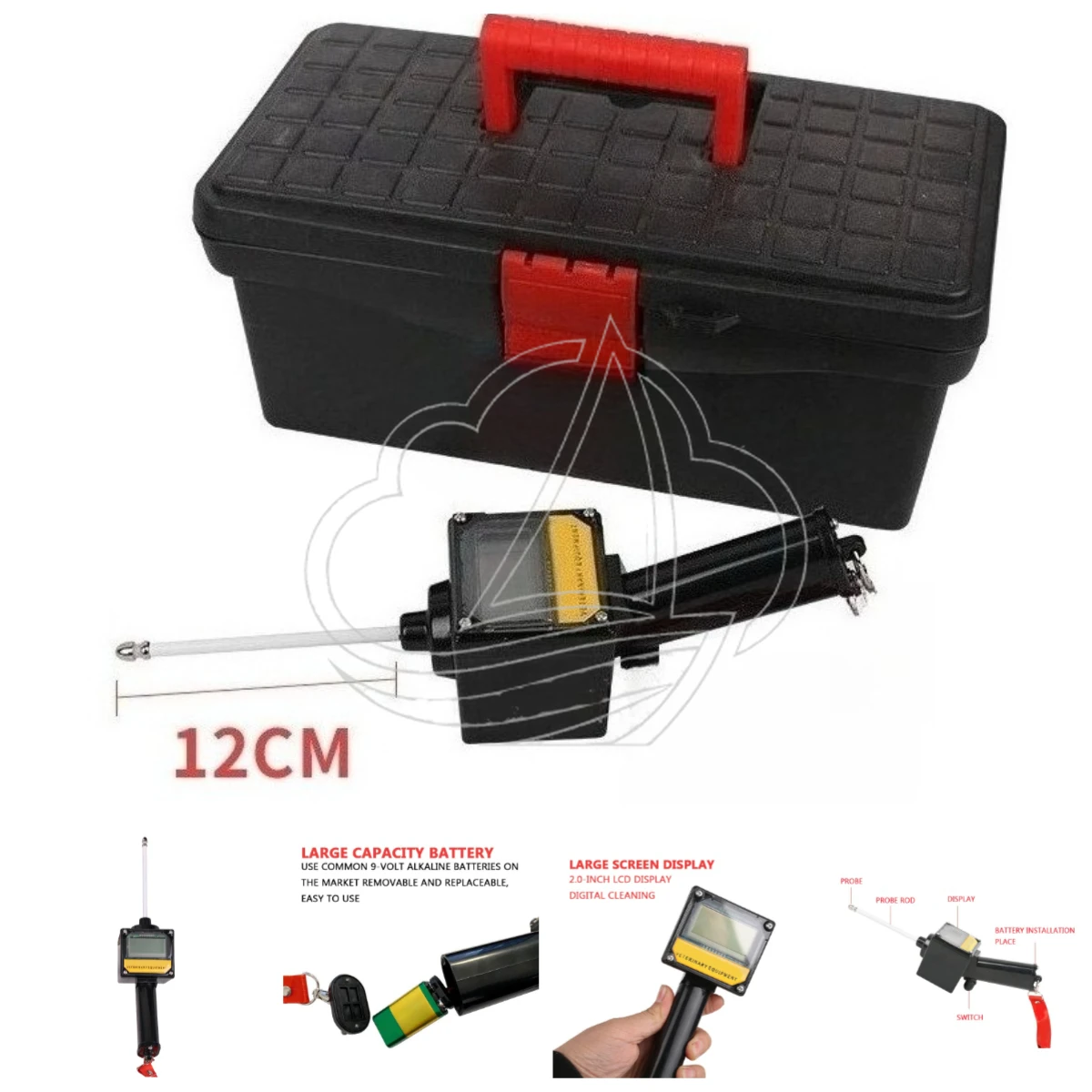 Sow Ovulation Detector, Animal Estrus Tester for Cattle Sheep Horses Dogs, Veterinary Breeding Instrument