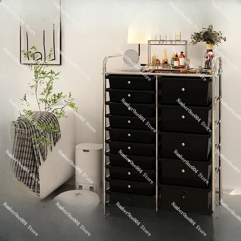 Modern Minimalist Sideboard, Movable Pantry, Living Room Storage Cabinet, Drawer  T, Kitchen Shelf