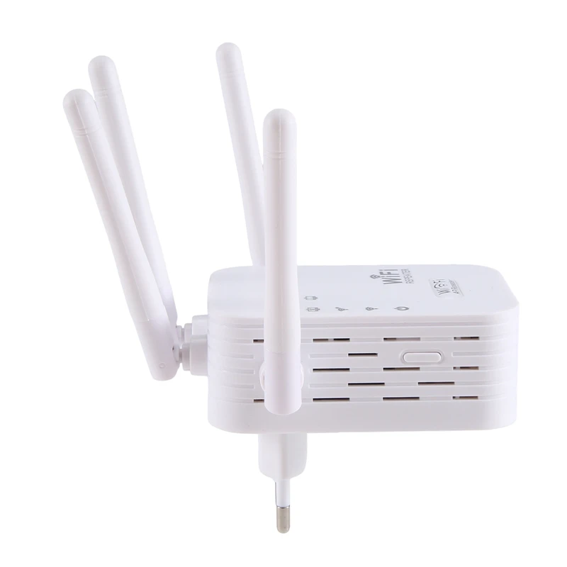 300 Мбит/с Wi-Fi повторитель беспроводной Wi-Fi удлинитель сигнала двухдиапазонный 5G 2,4G сетевой усилитель дальнего действия Wi-Fi маршрутизатор вилка европейского стандарта