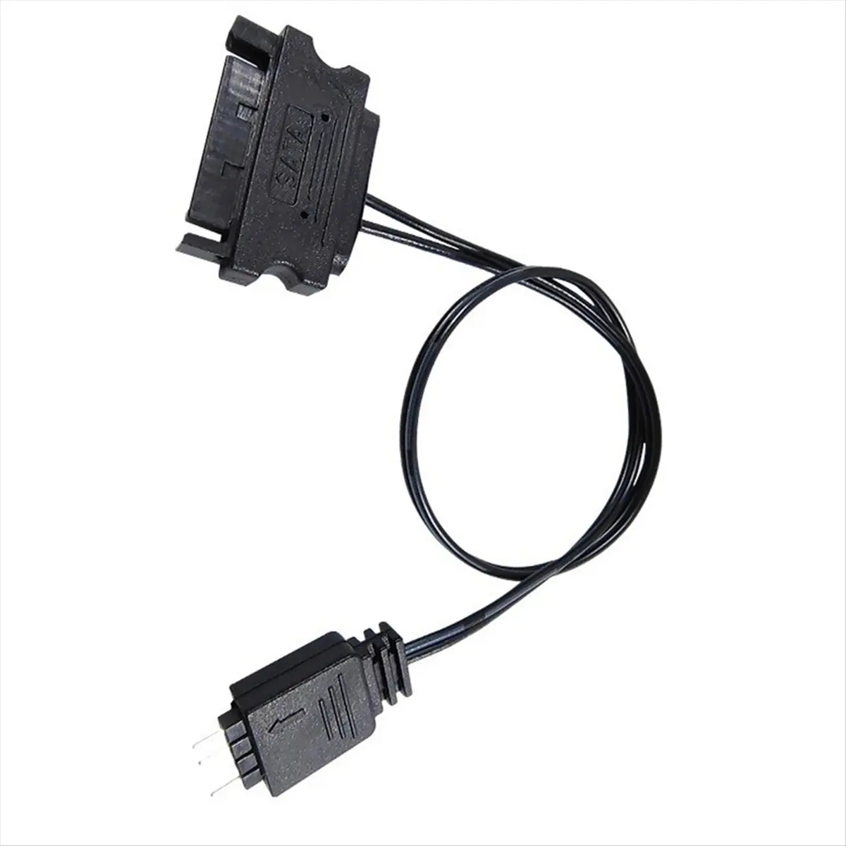 (A32M) 5V 3pin to SATA Interface ARGB Three-Pin Adapter Cable LED Light Branch Line Automatic Magic Color IC Start Line