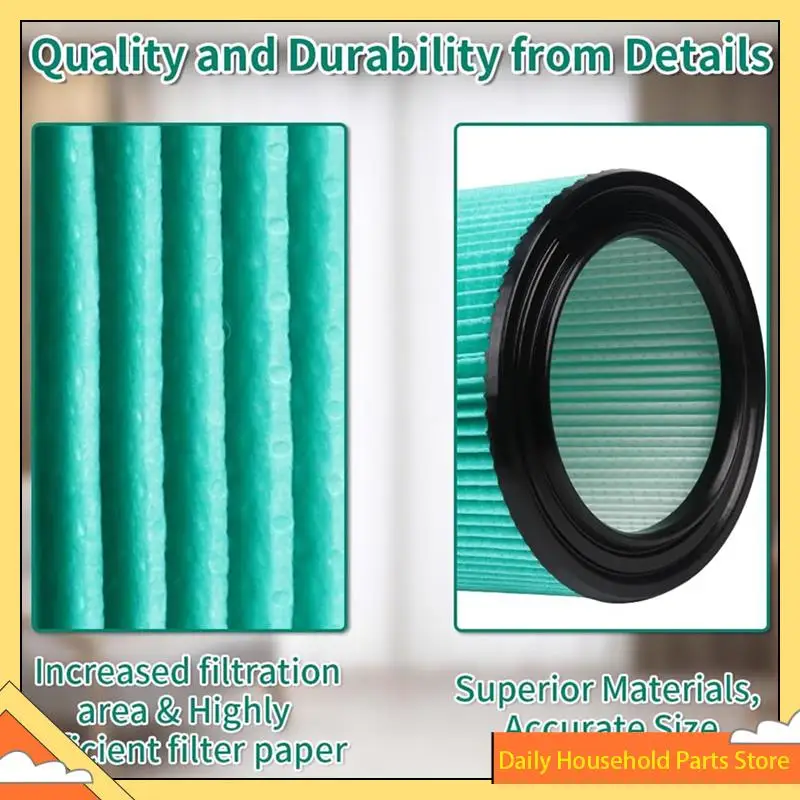 【대세일】리지드 5-20 갤런 습식 건식 진공 청소기 교체 필터 5층 VF6000 WD5500 WD0671 WD6425 WD7000