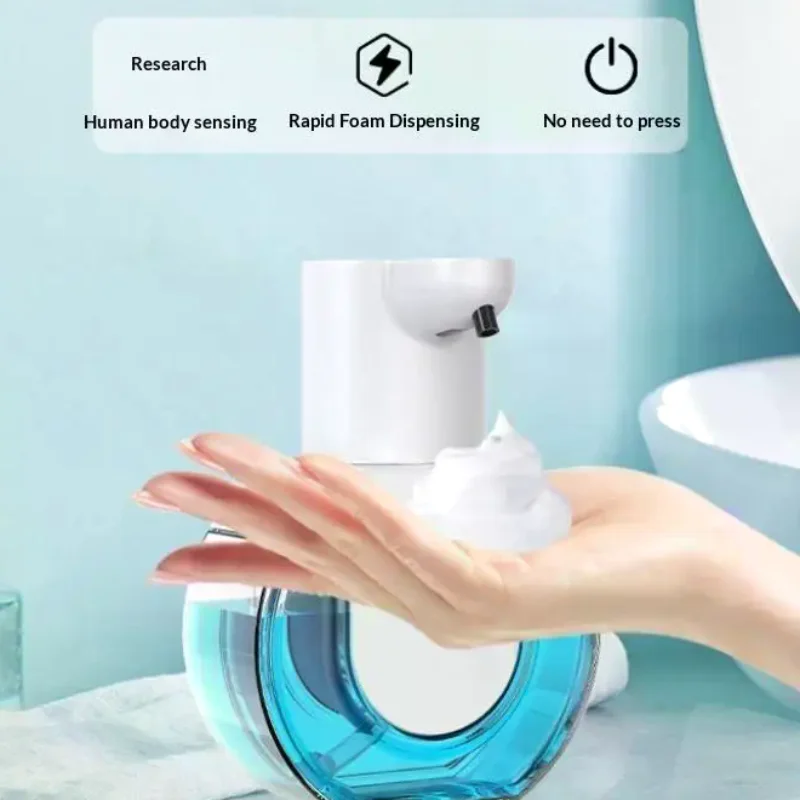 

420ml Smart Soap Dispenser Touchless Motion Sensor Washing Hand Device Wall-Mounted Liquid Soap Dispenser Liquid/Foam Model