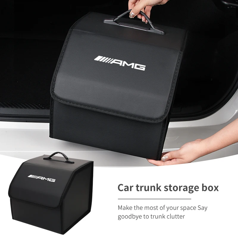 Car Trunk Storage Bag Camping Tools Box Collapsible For Mercedes Benz AMG W204 W205 W203 W211 W212 W213 W201 W210 W124 W126 W140