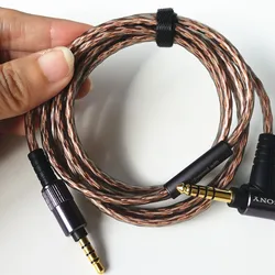 Original MUC-S12SB1 Headphone Cables Audio 8 Core 3.5 Jack to 4.4mm Balanced Plug Connection For MDR - MV1 1A