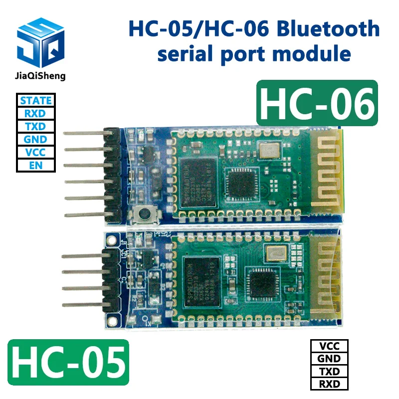 HC-05 HC-06 RF 무선 블루투스 트랜시버 슬레이브 모듈, HC05, HC06, RS232, TTL to UART 컨버터 및 어댑터, Arduino용