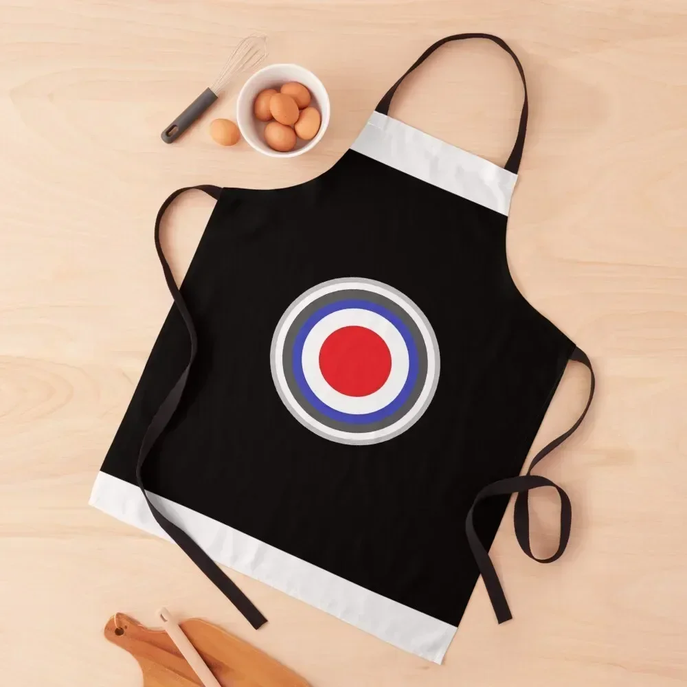 

The Target : ) Apron esthetician with personal logo For Hairdresser Kitchen Front Apron