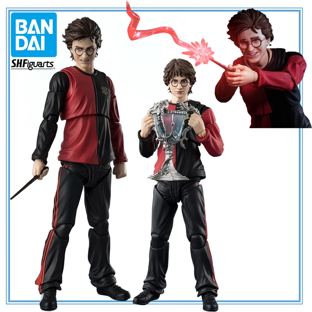 

100% оригинальная экшн-фигурка Bandai Spirits S.H.Figuarts Harry Potter и The Goblet of Fire Harry Potter, коллекция экшн-фигурок