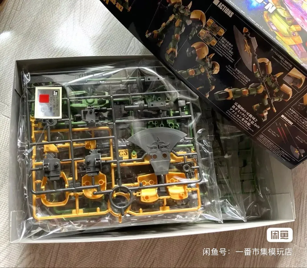 

Genuine Bandai Original Gundam Figure Model Kit HGUC 1/144 Anime Figures Leo N PB Gunpla Action Model Toy Gift for Kid Christmas