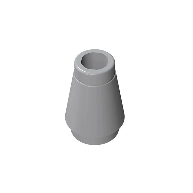 50 Stück 59900 1x1 Kegel-Bausteine mit oberer Rille 4589 Bausteine Lehrreiches Partikel-Montagespielzeug Kindergeburtstagsgeschenke – Detail 8