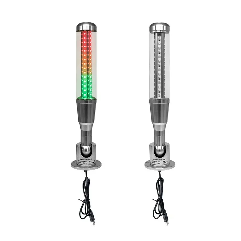 

2025ESPE Green Red Color 301 USB 24V DC LED Signal Tower Light Warning Light