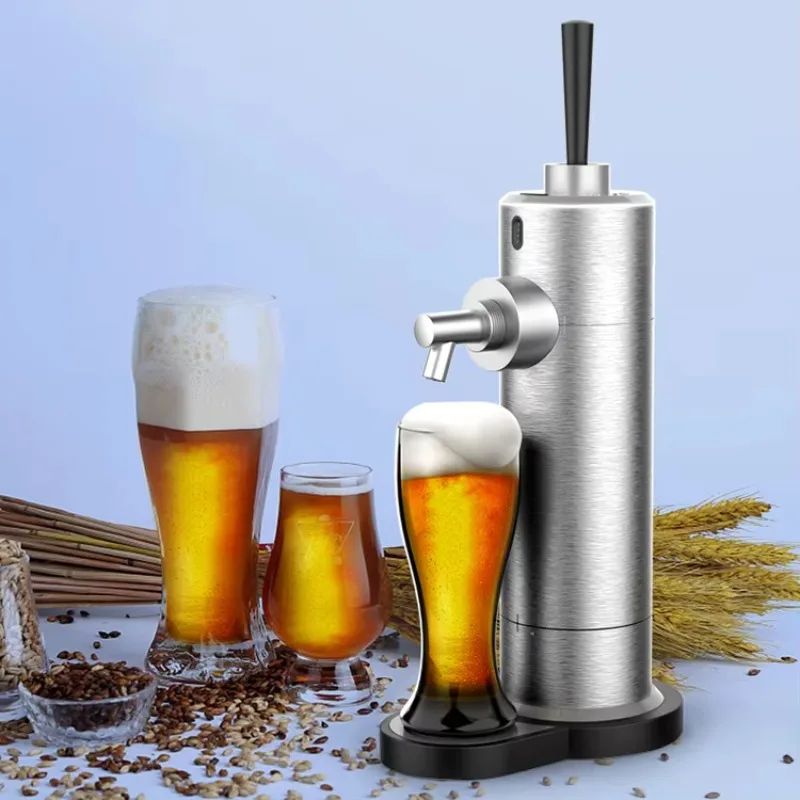 canned or bottled beer tower portable automatic beer dispenser beer foamer