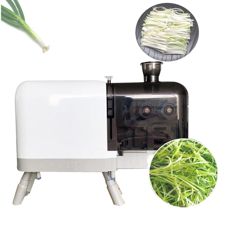 Electric Green Onion Shredded Cutter Machine  Kitchen Green Pepper Divider Shallots Cutter Shredding Machine Silk Knife