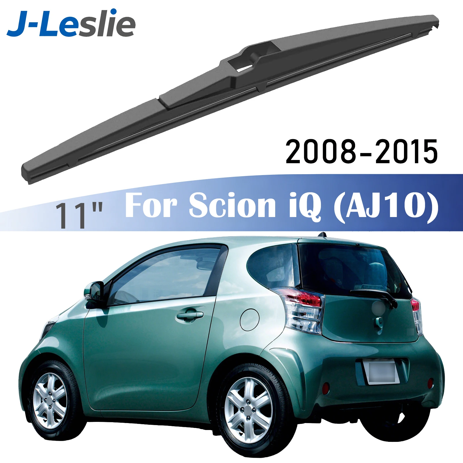 11-Zoll-Heckwischerblatt für Toyota Scion iQ AJ10 2008-2015 Windschutzscheibenwischer Fensterreinigungsbürsten Zubehör scheibenwischer Hinten Heckwischerarm