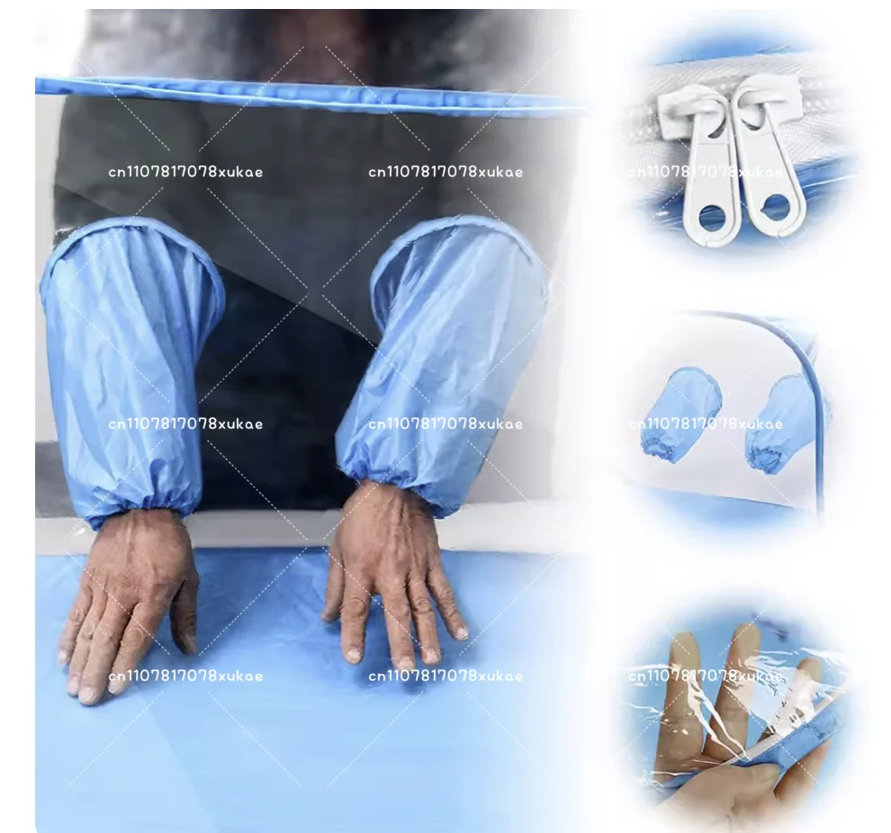 أكياس نمو الفطر لا يزال صندوق الهواء محطات انتشار خيمة الفطر المحمولة طوي الفطر تنمو حقيبة للفطريات الصالحة للأكل R2L1 #2