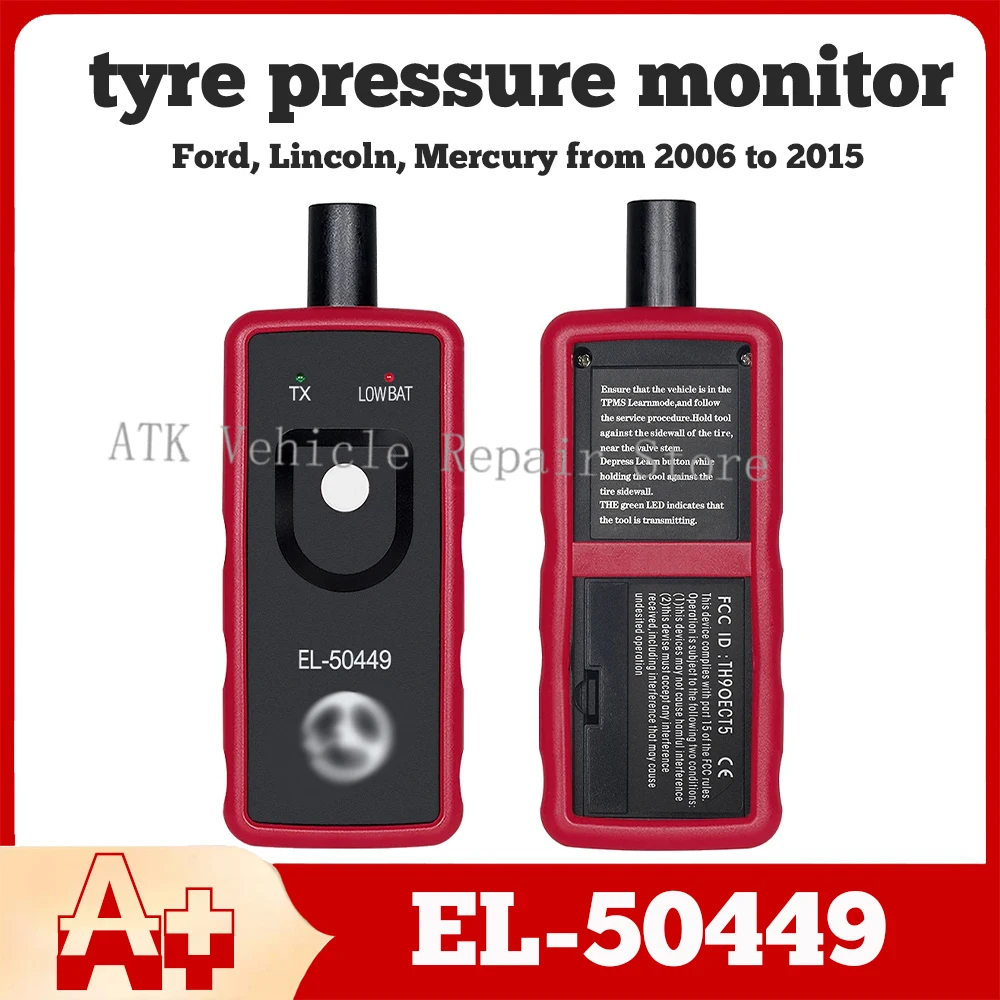 atest car opaque pressure monitoring system EL-50449 EL50449 TPMS suitable Fo-rd/Lin-coln EL 50449 sunless sensor crystal tool