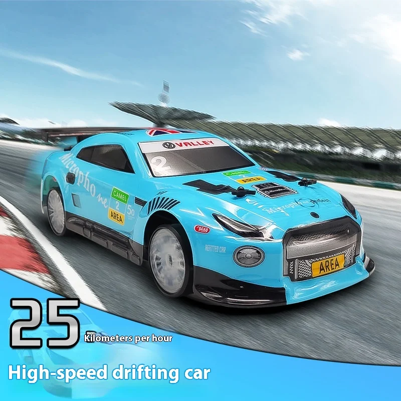 Eulans Exac00609g2.4g 1:14 4wd Rc Auto Simulatie Elektrische Afstandsbediening Hoge Snelheid Drifting Voertuig Model Cadeau Met Led-verlichting