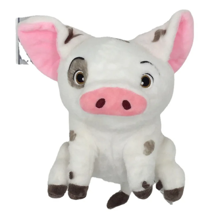 New 22cm Movie Animals Moana Pet Pig Pua Cute Cartoon Plush Toy Stuffed Animal Dolls Children Birthday Gifts