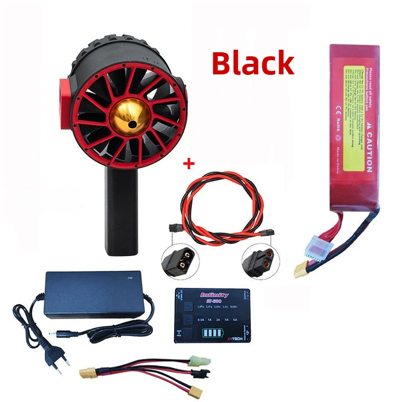 X90 متكلس الرعد الله الجيل الثاني تنظيم السرعة اللانهائية 90 مللي متر الدقة عالية السرعة قناة العنيفة Turbofan مروحة نفاثة #6