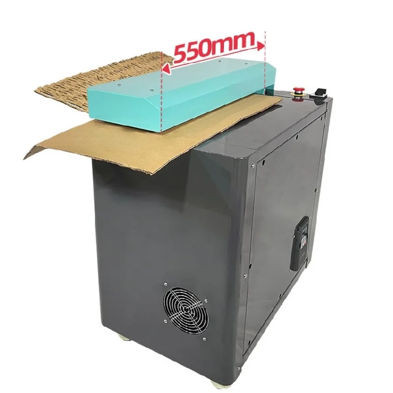Compact P50 Paper Expansion Cutter 550mm Corrugated Carton Machine For Logistics Buffer