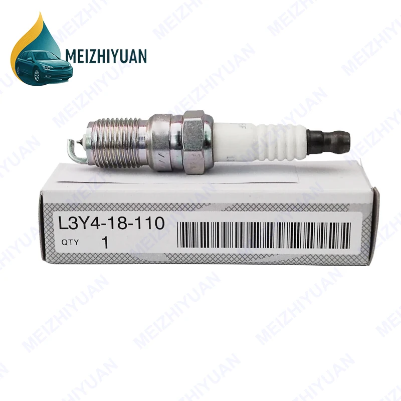 4pcs L3Y4-18-110 ITR6F13 Iridium Spark Plug For Mazda 3 6 Ford Escape Focus Jaguar Fiesta Volvo S40 V40 C30 Mondeo ITR6F-13