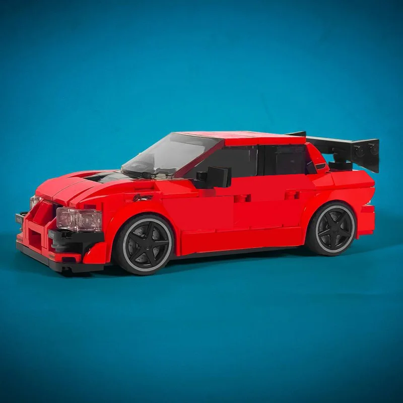 338 PCS Supercar Sean's Mitsy Lancer MOC Customize Modular Building Block Popular Creative Design Design DIY Assembly Toy Gift