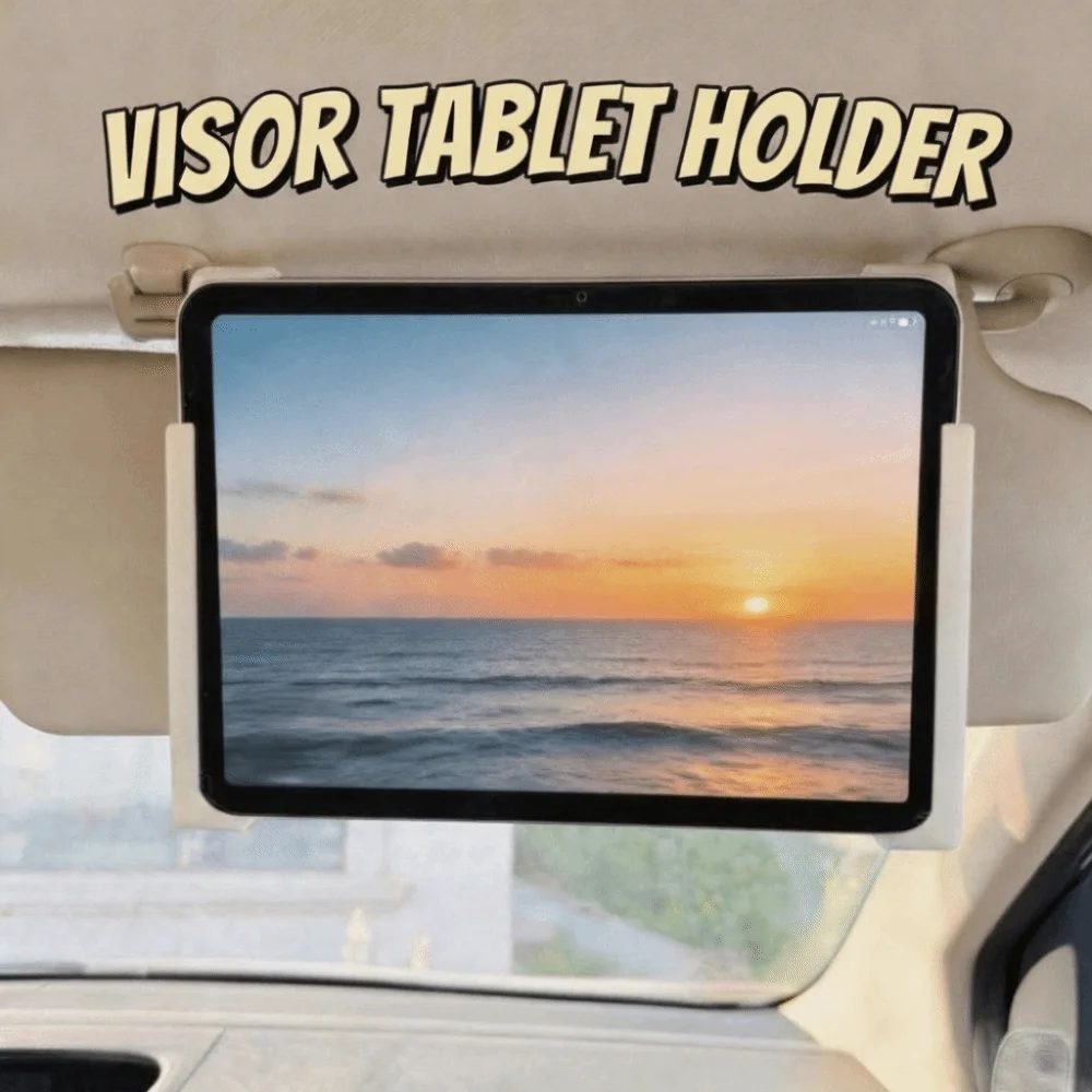 Durable Universal Car Tablet Holder Anti Shake Shockproof Tablet Stand Anti Slip Adjustable Universal Car Mount Video Watching