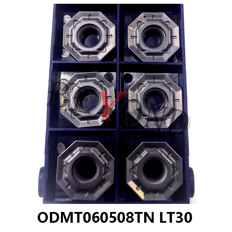 Original ODMT 0504 060508 CNC Mlling Inserts ODMT0504ZZTR ODMT060508TN LT30 ODMT060508 ODMW060508 YG602 Lathe Cutter Carbide