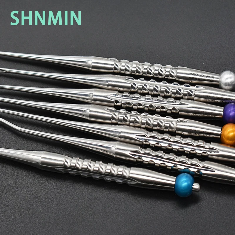 

7pcs Dentallmplant Instrument Extracting Forceps Set Dental Extraction Root MinimallyInvasive Tooth Extracting Forceps Lever