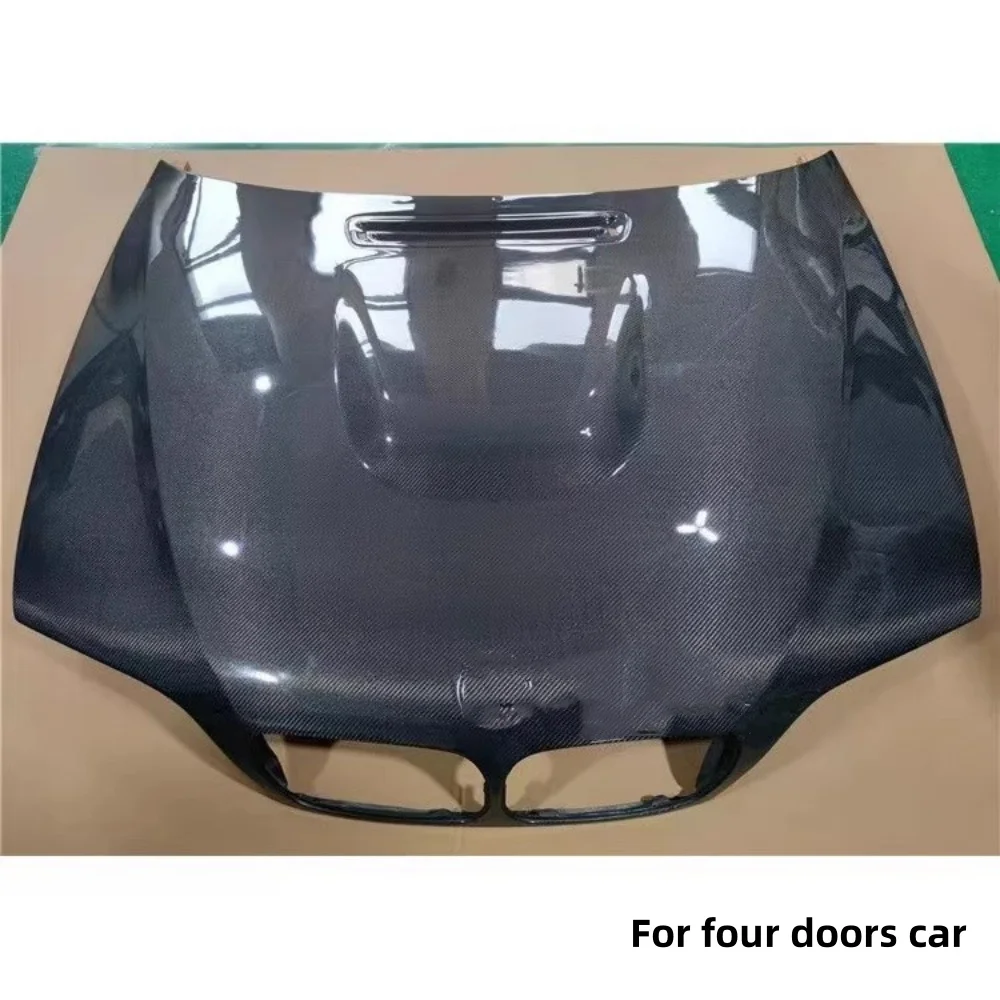 

Carbon fiber Engine cover Assembly for BMW 3 Series E46 modified M3 Two doors Four doors Hood Engine Bonnet Car Accessories