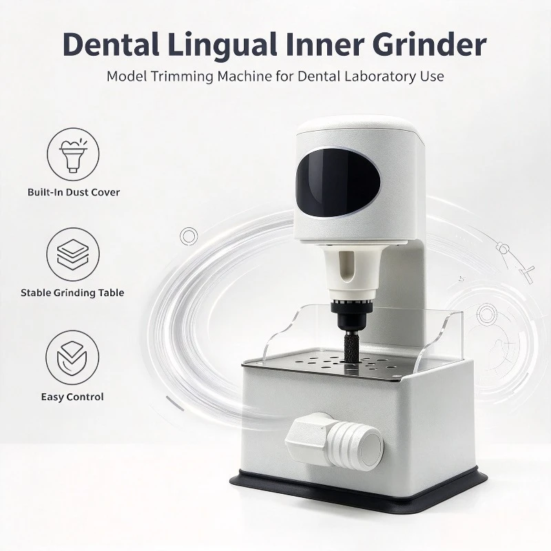 Dental Lab Lingual Model Trimmer, Electric Gypsum Model Grinding Finishing Machine for Dental Technician Workshop