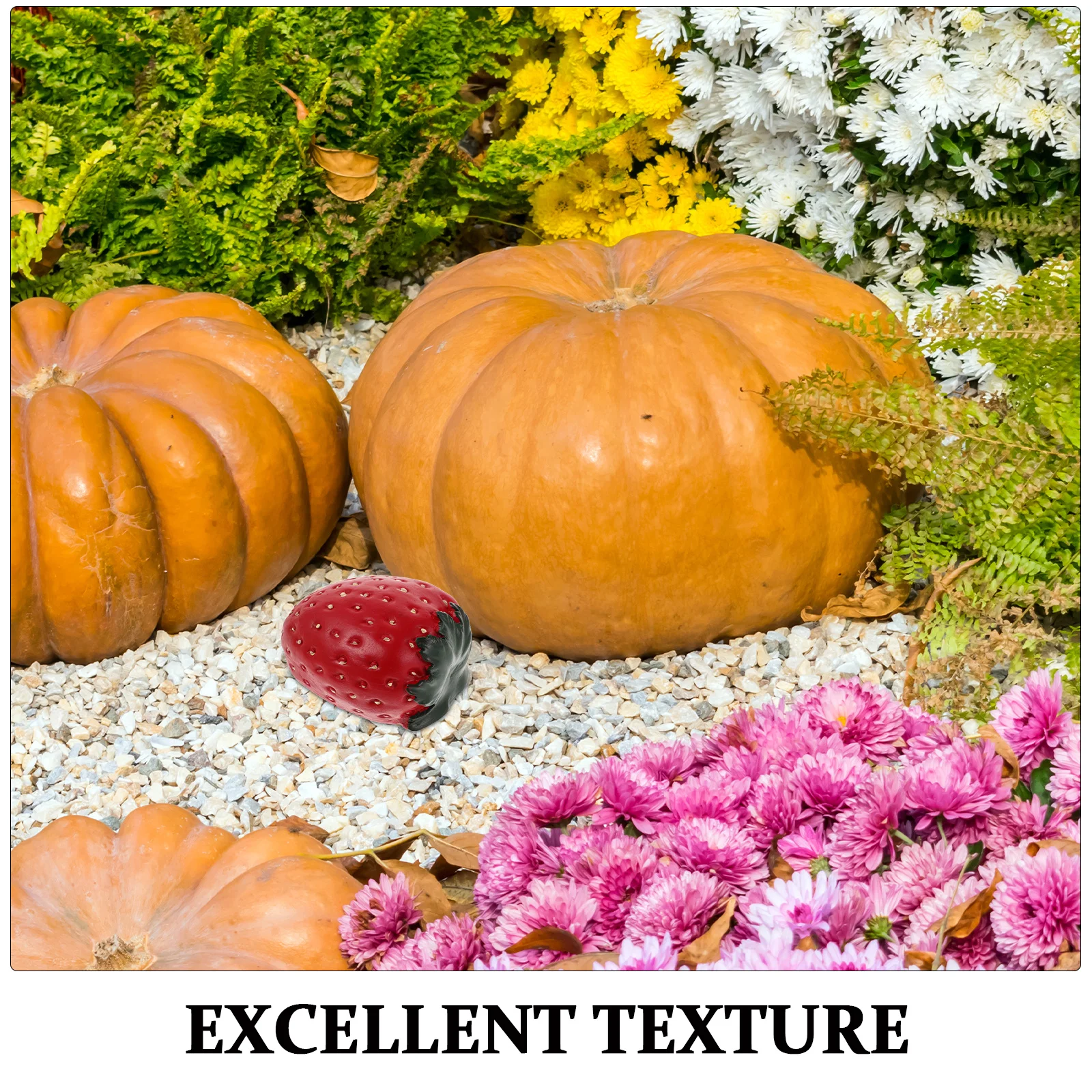 في الهواء الطلق صندوق مفاتيح مخفي الفراولة على شكل الراتنج حديقة مفتاح إخفاء مانعة لتسرب الماء تخزين آمن لتزيين ساحة الشرفة