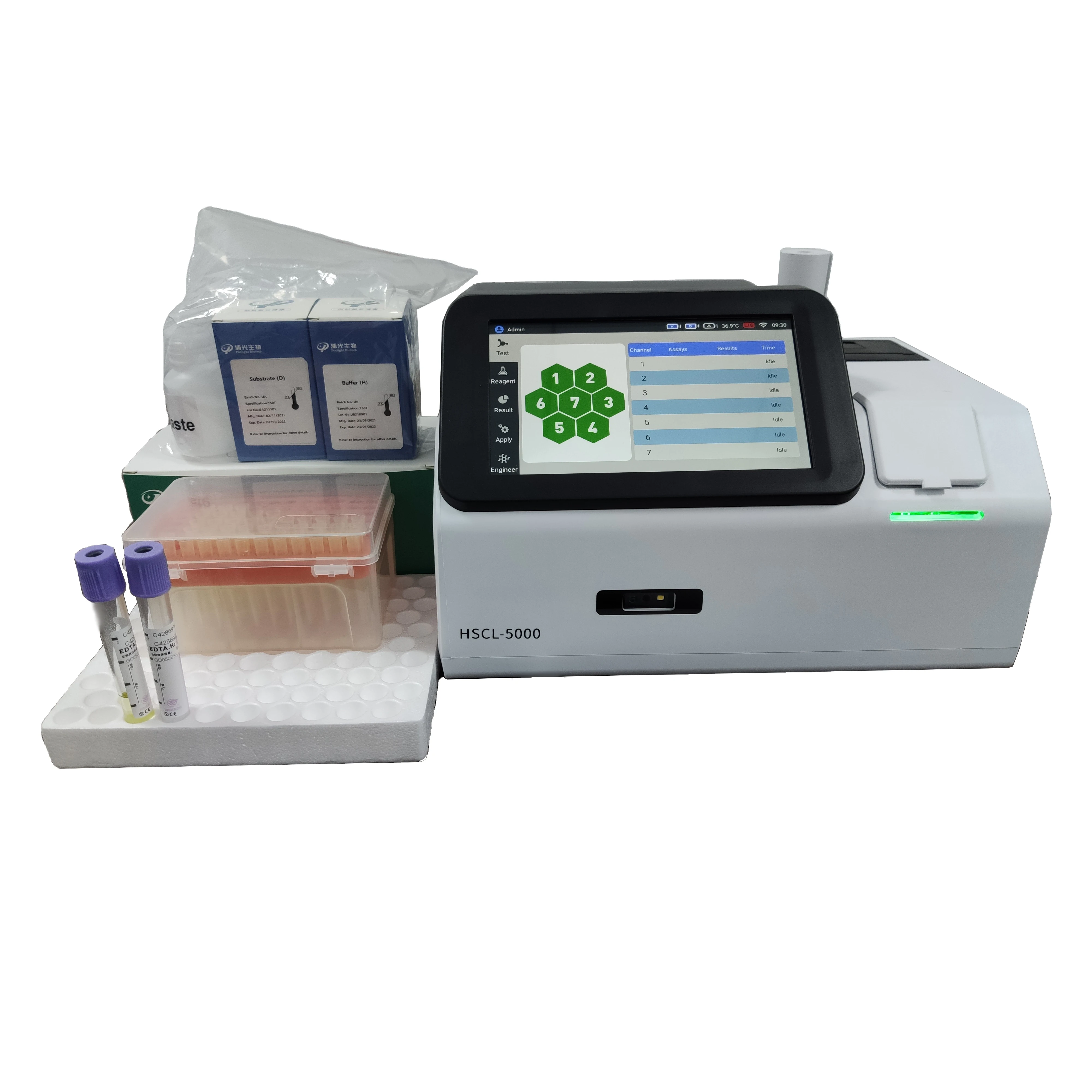 High Stability Easy Operation Fully Automatic Price of Glycated Hemoglobin Blood Glucose HbA1C Analyzer