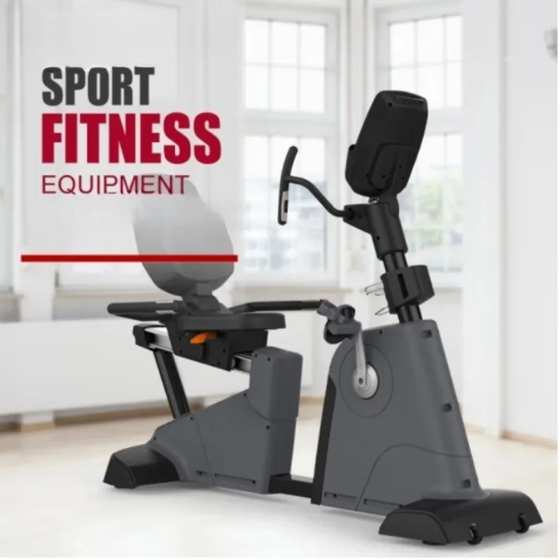 Horizontal exercise bike fitness equipment for the elderly training bicycle
