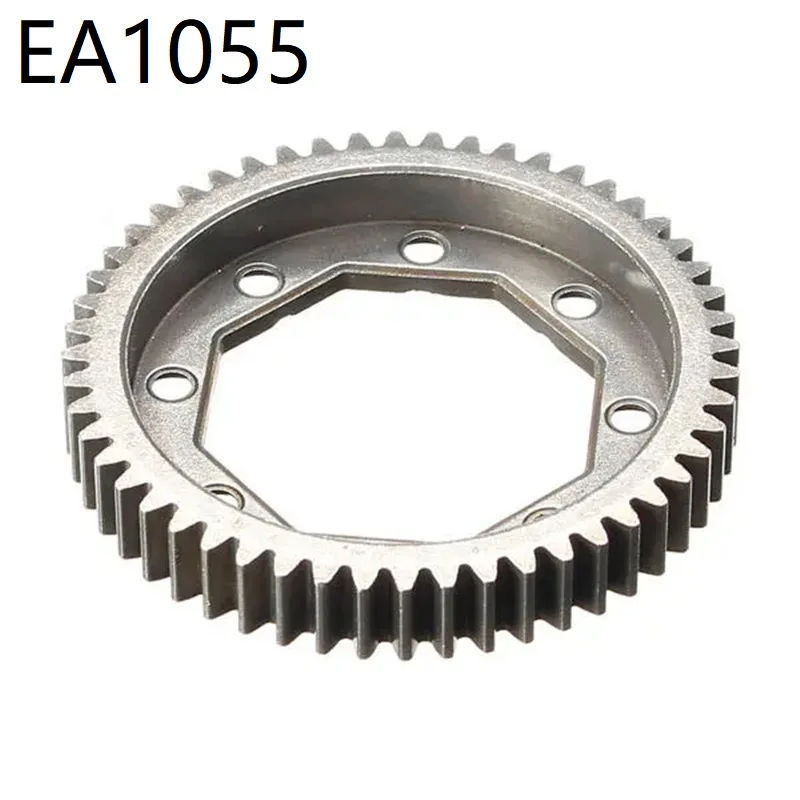 Metal Spur Gear 52T Main Gear EA1055 for JLB Racing CHEETAH 11101 21101 J3 Speed 1/10 RC Car Upgrade Parts Spare Accessories