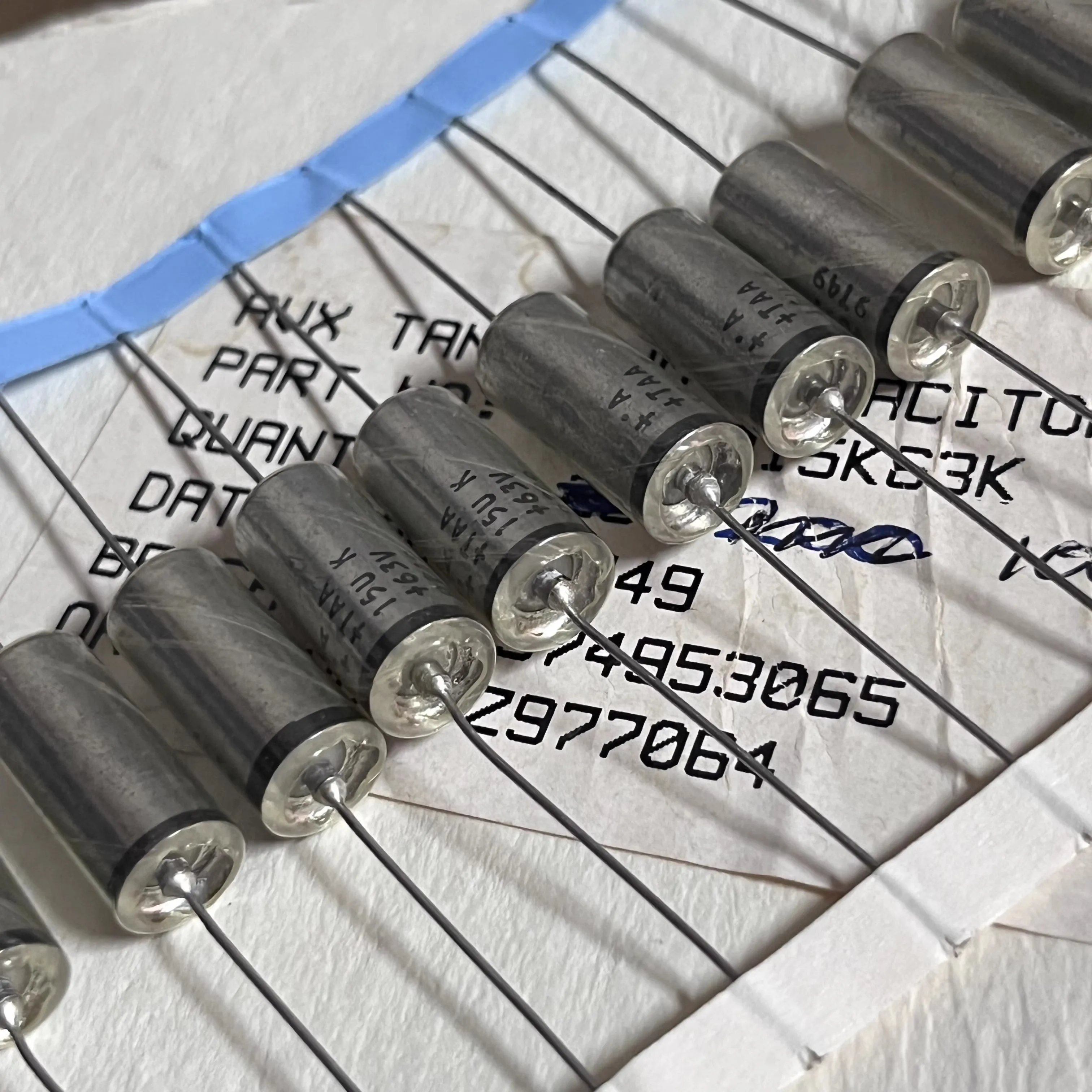 2 шт./новый американский TAAD15K63K 156K 15 мкФ 63 В аудио танталовый конденсатор танталовый электролитический конденсатор