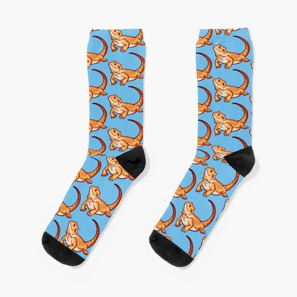 Cute Bearded Dragon, Bearded Lizard Socks new in's professional running tennis cotton Socks For Women Men's