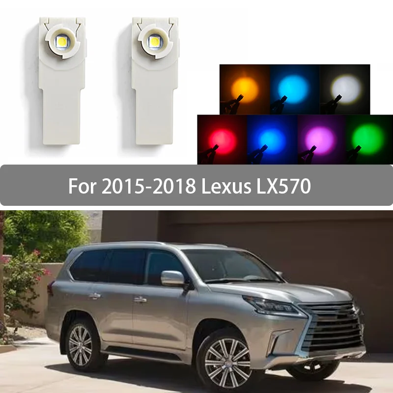 

2 шт., внутренняя лампа с проводом для Lexus LX570 2015 2016 2017 2018